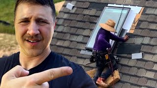 How to Install a Roofing Skylight  Roofing Insights [upl. by Cristian]