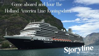 Step Aboard the Majestic Koningsdam Ship A Virtual Tour [upl. by Digirb]