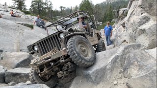 Willys Jeeps Return to the Rubicon Trail 2021  Part II [upl. by Noloc529]