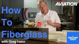 Fiberglassing Tutorial with Greg Hahn  Model Aviation magazine [upl. by Ketchum914]