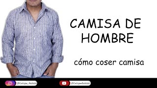 PARTE 2  PROCESO DE CONFECCIÓN CAMISA CABALLEROS  MOLDES GRATIS [upl. by Harewood42]