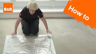 How to lay flooring part 1 preparation [upl. by Langille216]