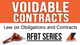 Voidable Contracts 2020 [upl. by Hendrik882]