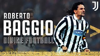 🇮🇹 Roberto Baggio  Divine Football  An Anthology of Il Divin Codino  Juventus [upl. by Deste]