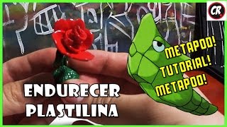 Endurecer la plastilina  Tutorial [upl. by Sidnarb]