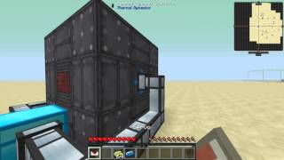 Big Reactors  Extremely Basic Reactor  Minecraft [upl. by Neerbas]