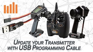 How to Register and Update your Spektrum Transmitter with the Spektrum USB Programming Cable [upl. by Eleni]