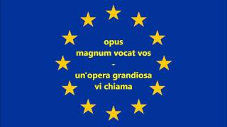 Inno europeo traduzione  Anthem of Europe [upl. by Julita141]