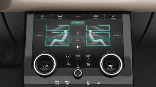 Climate Control System  Range Rover Velar  How To  Land Rover USA [upl. by Burhans]