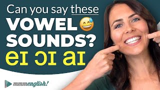 Pronunciation Practice 👄 Difficult Vowel Sounds DIPHTHONGS [upl. by Copeland49]