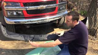 Chevy Colorado  GMC Canyon Front bumber replacement  quotLowerquot [upl. by Lorens]