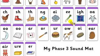 Phonics Phase 3 Sounds for Pronunciation [upl. by Arty259]