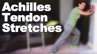 Achilles Tendon Stretches  Ask Doctor Jo [upl. by Ecilayram]