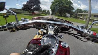 2001 Kawasaki Vulcan 1500 Test Drive [upl. by Yeldar]