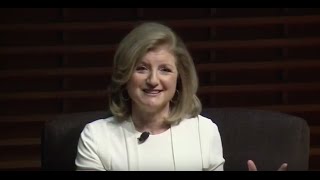 Arianna Huffington quotWe Are Drowning in Data and Starved for Wisdomquot [upl. by Egap365]