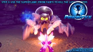 Spyro the Dragon  Arachnophobe Trophy  Achievement Guide How to Defeat Metalback Spiders [upl. by Enak]