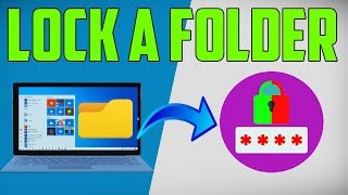 How To Lock A Folder With Password in Windows 10 [upl. by Claus]