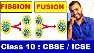 NucleaR FissioN and FusioN  Class 10 PHYSICS CBSE  ICSE [upl. by Idelia418]