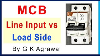 MCB breaker connection  input amp load side connections [upl. by Bultman]