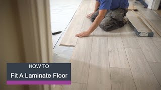 Wickes How To Lay Laminate Flooring [upl. by Tselec]