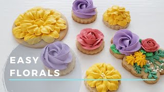 Royal Icing Flowers amp Leaves for Beginners [upl. by Mayne]