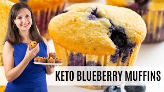 THE BEST KETO MUFFINS Quick Easy And Moist [upl. by Yeuh]