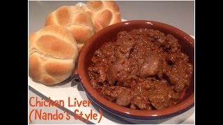 Chicken Liver Nandos style [upl. by Kimbell452]