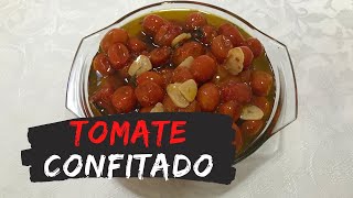 Tomate Confitado ou Confit  Veja Como Faço  Delícias da Eleni [upl. by Moritz]