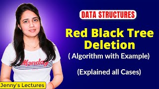 518 Red Black Tree Deletion  DSA Tutorials for Beginners [upl. by Steep587]