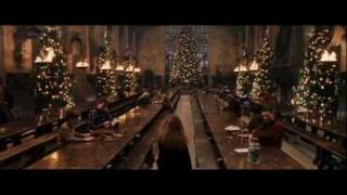 Harry Potter and the Philosophers Stone  christmas at Hogwarts HD [upl. by Ydal465]