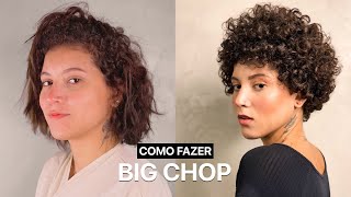 Aprenda Como Fazer o Big Chop [upl. by Ynnaffit]