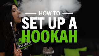 How To Set Up A Hookah StepByStep  Fumari [upl. by Dorothee187]