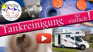 Tankreinigung im Wohnmobil und Wohnwagen [upl. by Zulch]