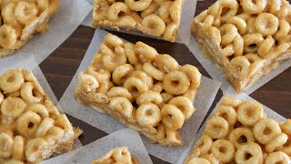 Cereal Bars Recipe 3Ingredient [upl. by Pierce]