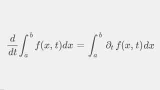 The Leibniz rule for integrals The Derivation [upl. by Lebatsirc]