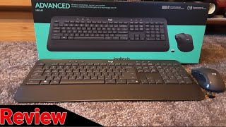 Logitech Advanced MK545 Wireless Keyboard amp Mouse Review [upl. by Kendy527]