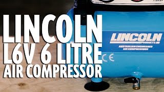 Lincoln L6V 6 Litre Air Compressor  TestReview [upl. by Sioux]