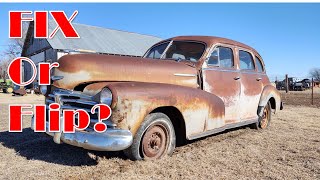 1948 Chevrolet FleetMaster  Walk Around amp Clean Out [upl. by Ferriter]