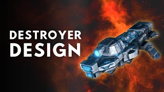 Stellaris Destroyer Design  Early amp Midgame [upl. by Eceeryt]