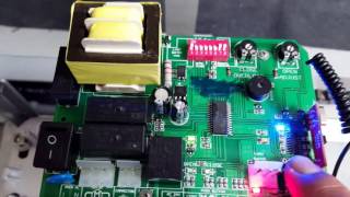 How to program remote transmitter to your Gate1® G13 circuit board [upl. by Hazeefah687]