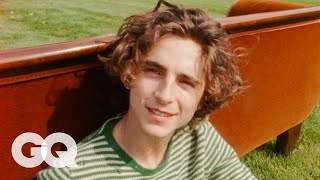 3 Minutes of Timothée Chalamet Wandering Around Woodstock  GQ [upl. by Graner]