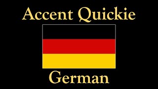 Accent Quickie  German [upl. by Hteazile]