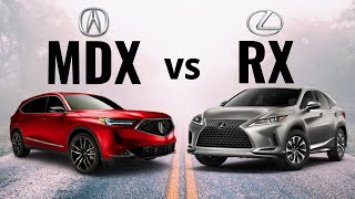 2021 Lexus RX 350 VS 2022 Acura MDX  Reliable Luxury [upl. by Igal]