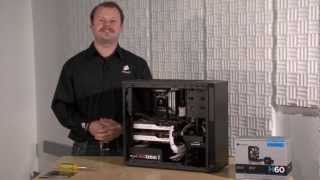 Corsair Hydro Series H60 Liquid CPU Cooler Installation HowTo Guide [upl. by Ahsehyt]