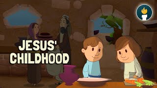 Jesus’ Childhood In Nazareth  Animated Bible Story For Kids [upl. by Noemis987]