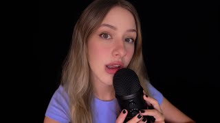 ASMR Mouth Sounds That Are Too Close to the Mic [upl. by Garlan]