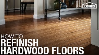 How to Refinish Hardwood Floors [upl. by Enirak]