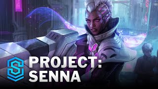 PROJECT Senna Skin Spotlight  League of Legends [upl. by Nirret]