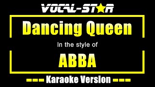 Dancing Queen Karaoke  ABBA Karaoke Version [upl. by Nettie937]