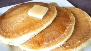 Perfect Buttermilk Pancakes  from scratch [upl. by Arreis]